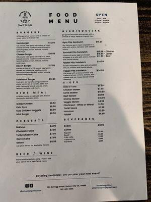 Menu photo 7 Athenian Grill Suisun City, CA