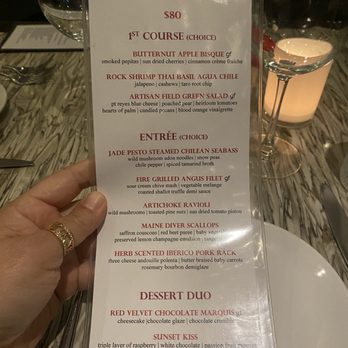 Humphreys Restaurant - Prix Fixe Menu - Seafood Near Me - San Diego, California