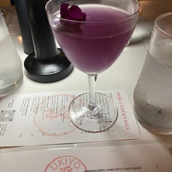 Ukiyo - Special Cocktail - French 75 - Ramen Near Me - Savannah, Georgia