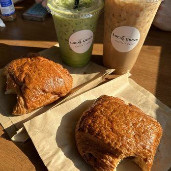 Local Grind Coffee + Cafe - chocolate croissants, matcha latte & chai latte - Coffee & Tea Near Me - Los Alamitos, California Local Grind Coffee + Cafe - chocolate croissants, matcha latte & chai latte - Coffee & Tea Near Me - Los Alamitos, California