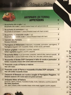 Menu photo 7 La Taverna Italiana Rome, RM