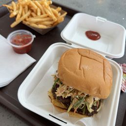 Monkey Burger & Fries