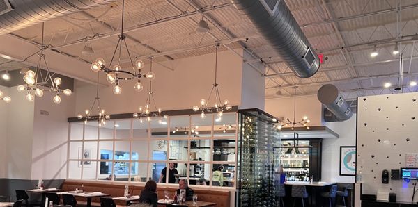 Photo of Barnaby's Cafe - Houston, TX, US. the interior of the restaurant