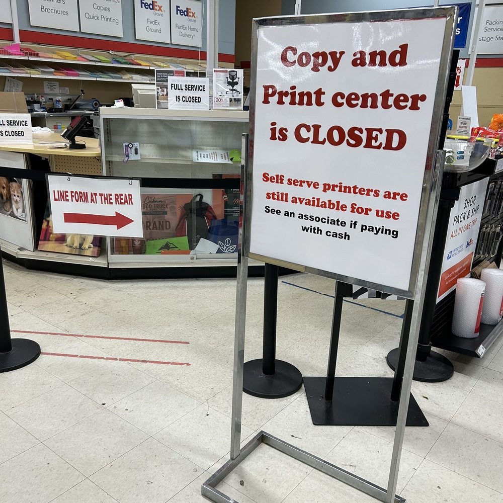 Office Depot - It's 11:24 AM and no associate for assistance in the printing area. - Office Equipment Near Me - Fayetteville, Georgia Office Depot - It's 11:24 AM and no associate for assistance in the printing area. - Office Equipment Near Me - Fayetteville, Georgia