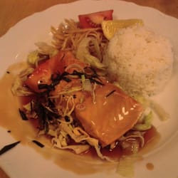 Sushi Bar Kirin - Teriyaki lax :d