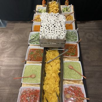 Sacramento Taco Catering - Fresh salsa bar - Caterers Near Me