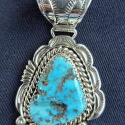 Peck's Fine Jewelry & Repair - Turquoise Pendant