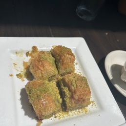 Baklava with pistachio Baklava with pistachio