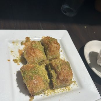 Bereket Turkish Mediterranean Restaurant - Baklava with pistachio - Mediterranean Near Me - Chicago, Illinois Bereket Turkish Mediterranean Restaurant - Baklava with pistachio - Mediterranean Near Me - Chicago, Illinois