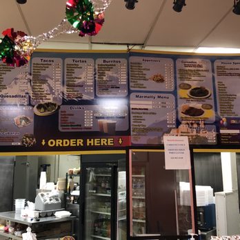 Marmelly - Menu board - Mexican Near Me - Westmont, Illinois