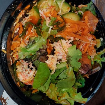 Poke2 Grill - Poke Salad bowl with Salmon. - Seafood Near Me - Long Beach, California Poke2 Grill - Poke Salad bowl with Salmon. - Seafood Near Me - Long Beach, California