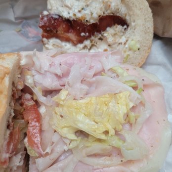 Jersey Mike's Subs - One slice of turkey, 1 slice of bacon. When I ordered extra meat. - Fast Food Near Me - Bakersfield, California Jersey Mike's Subs - One slice of turkey, 1 slice of bacon. When I ordered extra meat. - Fast Food Near Me - Bakersfield, California