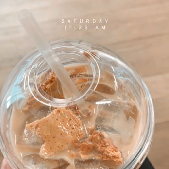 HeeMee Coffee + Bakery - Dalgona latte with oat milk - Coffee & Tea Near Me - Tucson, Arizona