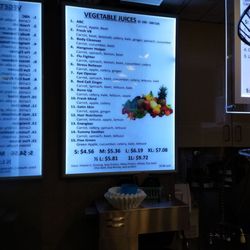 Tropical Energy Juice Bar - Prices are a little different now. But still a delicious smoothie.