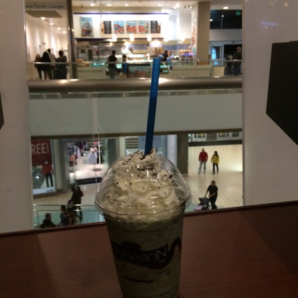 Cinnabon - A really good Oreo mint with a blue straw - Bakeries Near Me - National City, California Cinnabon - A really good Oreo mint with a blue straw - Bakeries Near Me - National City, California