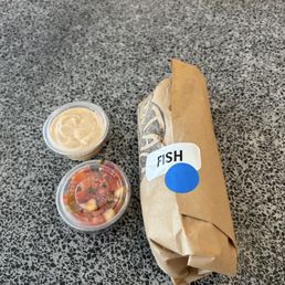 Fish Burrito
