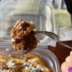 Jack's Urban Eats - The size of the actual chicken in the strip.