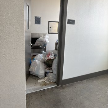 Legacy North Apartments - Nasty unsanitary trash pile - Apartments Near Me - Plano, Texas