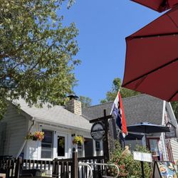 The front of the restaurant in June.