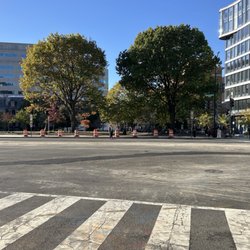 The south end of the park