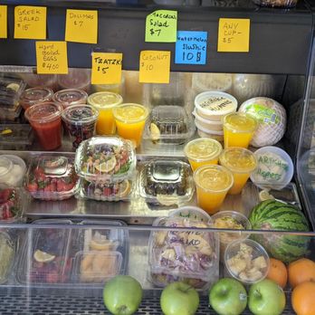 Arslans Gyros - Grab and go selection including fresh made hummus. - Mediterranean Near Me - Quartzsite, Arizona