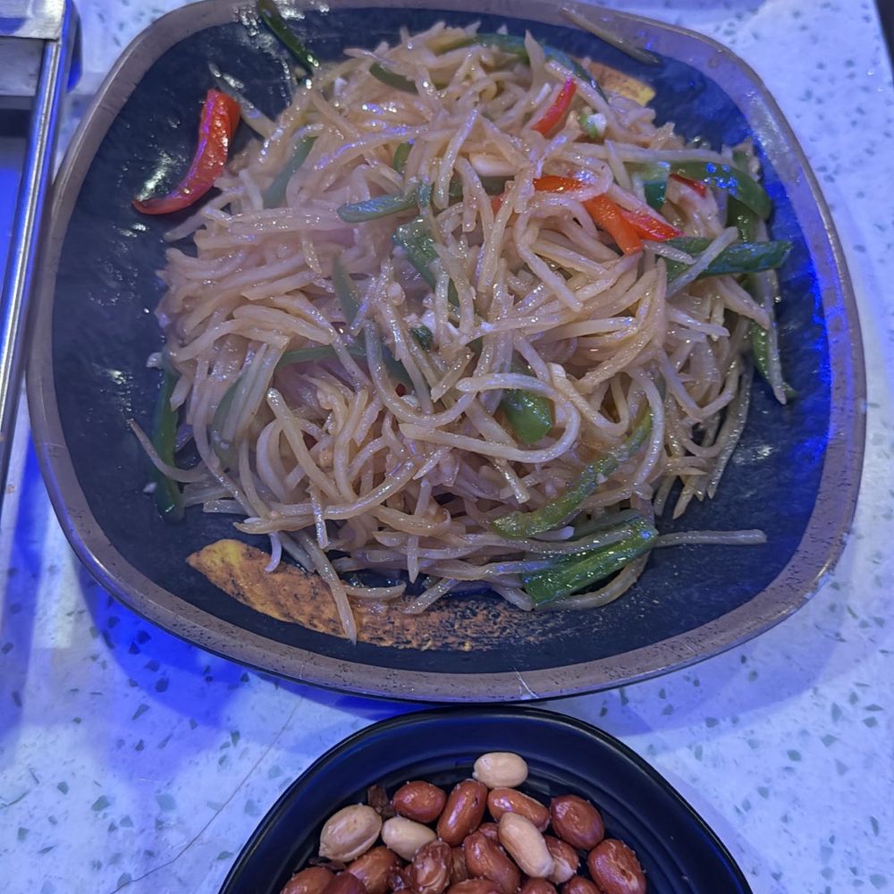 Fried potato dish Fried potato dish