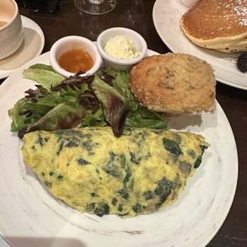 Sarabeth's West - Spinach & Goat Cheese Omelette - Breakfast & Brunch Near Me - New York, New York Sarabeth's West - Spinach & Goat Cheese Omelette - Breakfast & Brunch Near Me - New York, New York