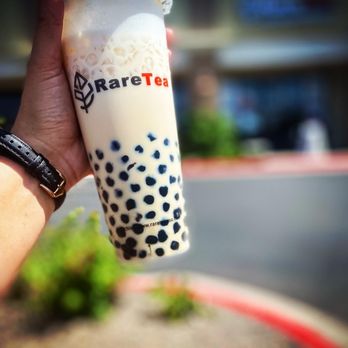 Rare Tea - Caramelized Brown Sugar Boba Fresh Milk with extra boba - Bubble Tea Near Me - Chandler, Arizona