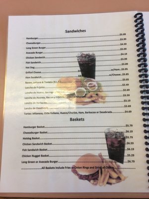 Menu photo 6 Hamburger House El Paso, TX