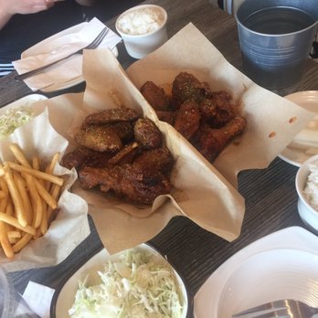 The Chicken On Fire - Dip your rice in their soy garlic sauce under that crispy chicken!!! - Chicken Wings Near Me - Castro Valley, California The Chicken On Fire - Dip your rice in their soy garlic sauce under that crispy chicken!!! - Chicken Wings Near Me - Castro Valley, California