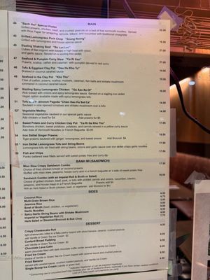 Menu photo 1 Mintleaf Vietnamese Restaurant Alameda, CA Menu photo 1 Mintleaf Vietnamese Restaurant Alameda, CA