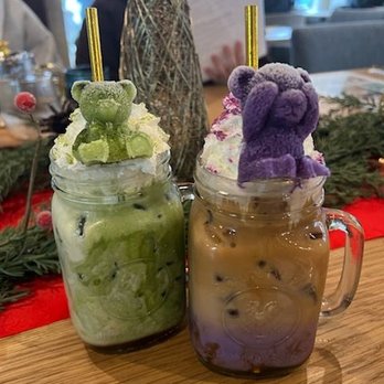 The Royale - Match and ube latte - Breakfast & Brunch Near Me - Pleasant Hill, California The Royale - Match and ube latte - Breakfast & Brunch Near Me - Pleasant Hill, California