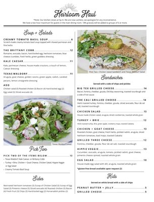 Menu photo 6 Heirloom Haul Frisco, TX Menu photo 6 Heirloom Haul Frisco, TX