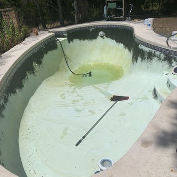 Balanced Blue - Severe case of black algae - Pool Cleaners Near Me