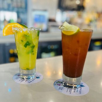 Mangoes - Jalapeño Margarita (the 1st of 5) and spicy Bloody Mary! - Seafood Near Me - Key West, Florida Mangoes - Jalapeño Margarita (the 1st of 5) and spicy Bloody Mary! - Seafood Near Me - Key West, Florida