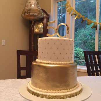 Mom and I Cakery - My parents 50th anniversary cake. Exactly what I asked for and done perfectly! - Bakeries Near Me - Vancouver, Washington Mom and I Cakery - My parents 50th anniversary cake. Exactly what I asked for and done perfectly! - Bakeries Near Me - Vancouver, Washington