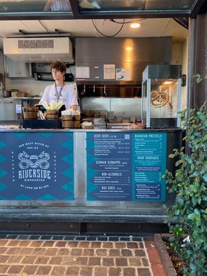 Riverside Biergarten by null