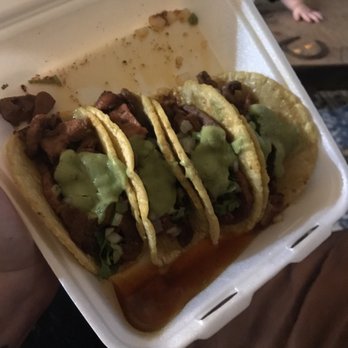 Tacos Tijuana - This is how I received my tacos. In. Puddle of fat and slop. So strange usually I absolutely love TT. - Tacos Near Me - Glendale, Arizona