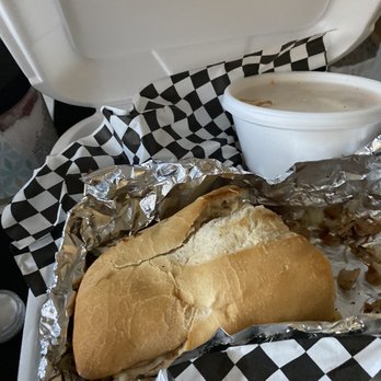 Pizza Chalet - a sandwich and a cup of coffee - Pizza Near Me - Covina, California