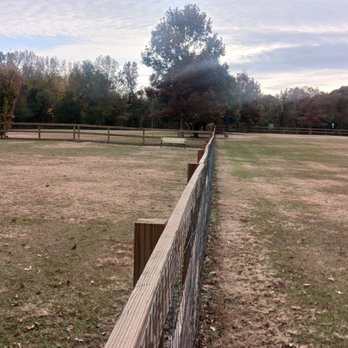 Kiesel Park - Small dog park on the left big dog park on the right - Dog Parks Near Me - Auburn, Alabama