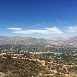 Looking from Cherry Canyon to the San Gabriel Mountains (I think) Looking from Cherry Canyon to the San Gabriel Mountains (I think)