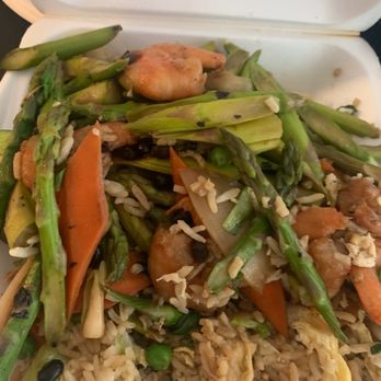 Rice Bowl - Asparagus Prawns - Chinese Near Me - Antioch, California Rice Bowl - Asparagus Prawns - Chinese Near Me - Antioch, California