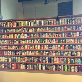 Harpoon Brewery - Beer cans in tasting room - Breweries Near Me - Boston, Massachusetts