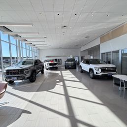 GM showroom