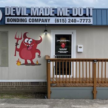 Devil Made Me Do It Bonding - Bail Bondsmen Near Me - Lebanon, Tennessee Devil Made Me Do It Bonding - Bail Bondsmen Near Me - Lebanon, Tennessee