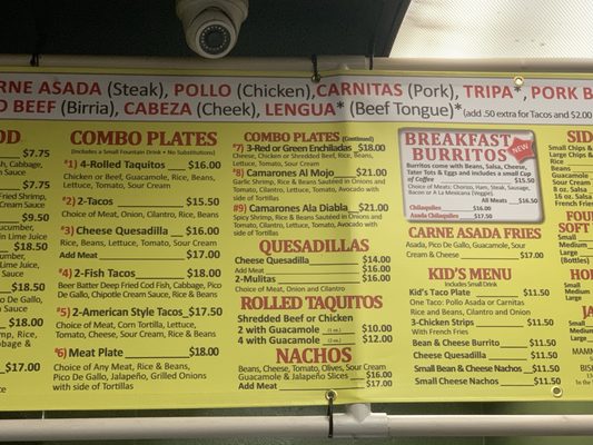 Menu photo 1 Salsa's Taqueria Mammoth Lakes, CA Menu photo 1 Salsa's Taqueria Mammoth Lakes, CA