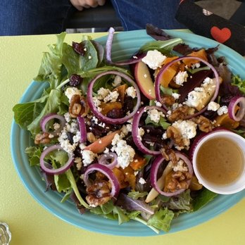 The Marina - Roasted beet and butternut squash salad. - American Near Me - Brattleboro, Vermont The Marina - Roasted beet and butternut squash salad. - American Near Me - Brattleboro, Vermont