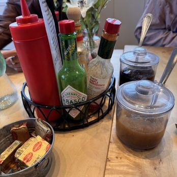 The Braeburn - Condiments, butter, mixed berry jam, spiced apple jam - Breakfast & Brunch Near Me - Langley, Washington The Braeburn - Condiments, butter, mixed berry jam, spiced apple jam - Breakfast & Brunch Near Me - Langley, Washington