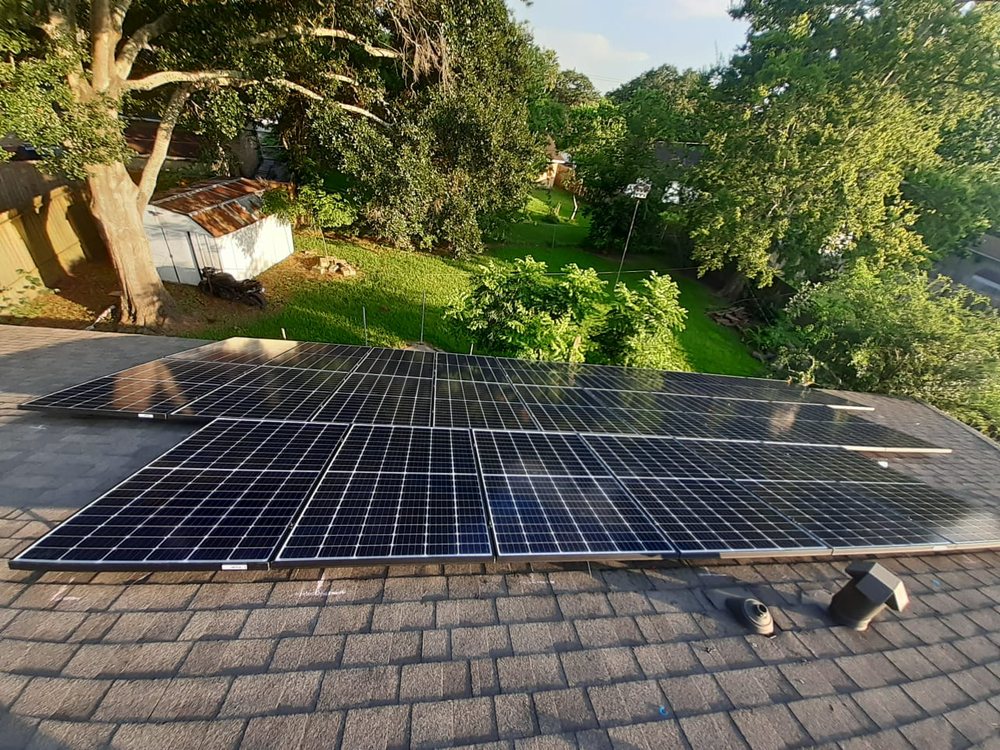 Slide of Texas Solar Farms