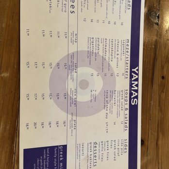 Yamas Greek Eatery - Menu - Greek Near Me - Walla Walla, Washington Yamas Greek Eatery - Menu - Greek Near Me - Walla Walla, Washington